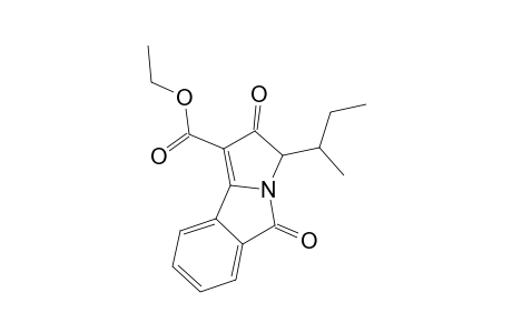 ETHYL-3-SEC.-BUTYL-2,5-DIOXO-2,3-DIHYDRO-5H-PYRROLO-[1,2-A]-ISOINDOLE-1-CARBOXYLATE;ISOMER-B