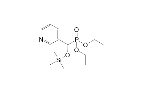 Diethyl .alpha.-trimethyloxy-3-pyridinylphosphonate