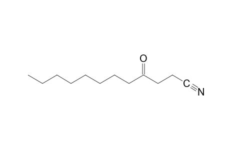 4-oxododecanenitrile