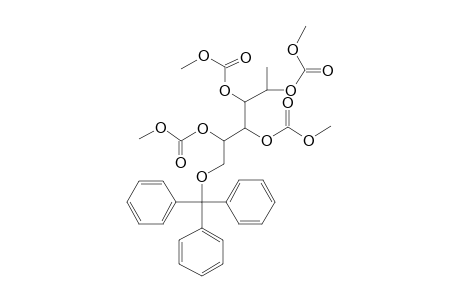 1-Deoxy-6-trityl-D-altritol, 2,3,4,5-tetraethanolate