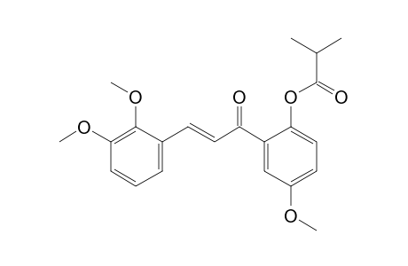 2'-Hydroxy-2,3,5'-trimethoxychalcone, 2-methylpropionate