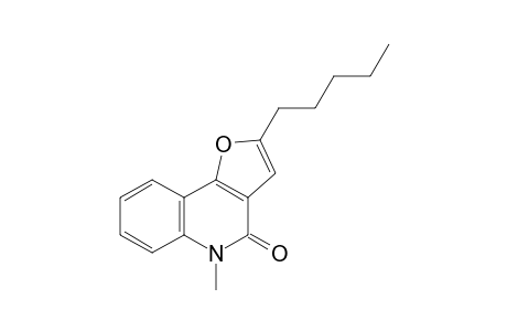 5-Methyl-2-pentyl-5H-furo[3,2-c]quinolin-4-one