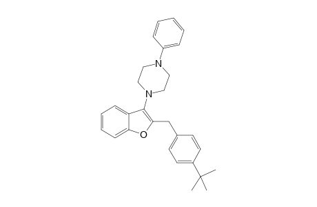 2-(4-Butylbenzyl)-3-)(4-phenylpyrazinyl)benzofuran
