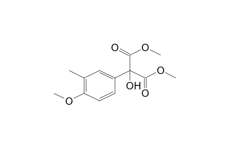 Maleic acid, 2-hydroxy-2-[(4-methoxy-3-methyl)phenyl]-, dimethyl ester