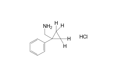 1-phenylcyclopropanemethylamine, hydrochloride