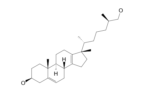 (25R)-17.beta.-Methyl-18-nor-17.alpha.-cholesta-5,13-diene-3.beta.,26-diol