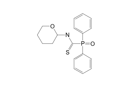 1-(diphenylphosphinyl)-N-(tetrahydro-2H-pyran-2-yl)thioformamide