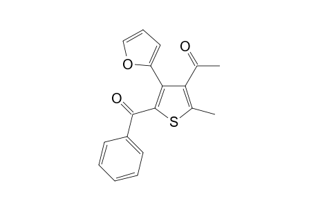 3-Acetyl-5-benzoyl-4-(2-furyl)-2-methylthiophene