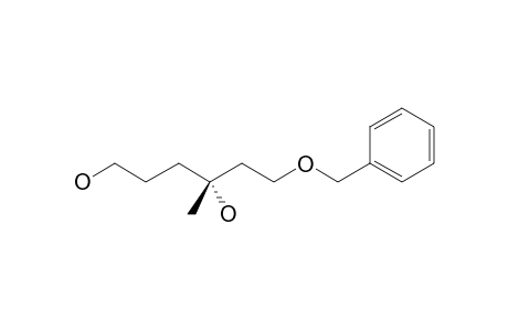 (R)-4-Methyl-6-(phenylmethoxy)hexane-1,4-diol