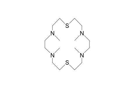 N,N',N'',N'''-Tetramethyl-1,10-dithia-4,7,13,16-tetraaza-cyclooctadecane