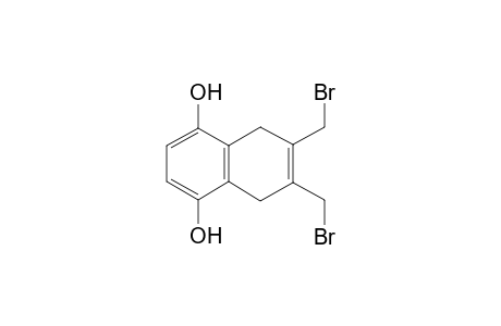 1,4-Naphthalenediol, 6,7-di(bromomethyl)-5,8-dihydro