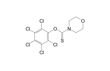 4-morpholinecarbothioic acid, O-(pentachlorophenyl)ester