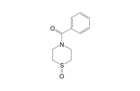 4-BENZOYL-1-THIA-4-AZA-CYCLOHEXANE-1-OXIDE