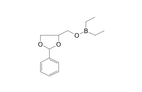 1,3-Dioxolane, 4-(diethylboryloxymethyl)-2-phenyl-