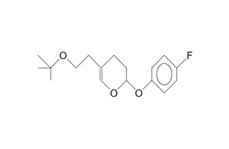 2H-Pyran, 5-[2-(1,1-dimethylethoxy)ethyl]-2-(4-fluorophenoxy)-3,4-dihydro-