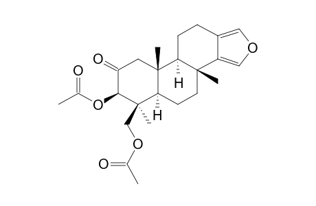 3-BETA,19-DIACETOXY-SPONGIA-13(16),14-DIEN-2-ONE;EPISPONGIADIOL-DIACETATE