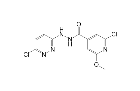 2-chloro-6-methoxyisonicotinic acid, 2-(6-chloro-3-pyridazinyl)hydrazide