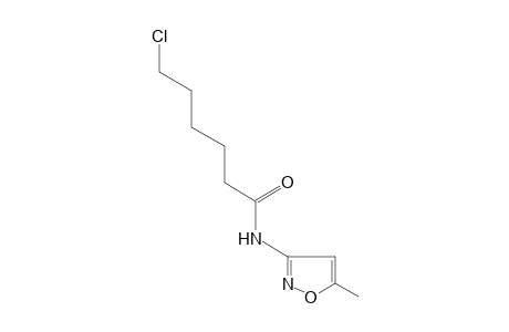 6-chloro-N-(5-methyl-3-isoxazolyl)hexanamide