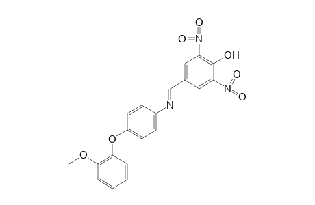 2,6-dinitro-4-{N-[p-(o-methoxyphenoxy)phenyl]formimidoyl}phenol