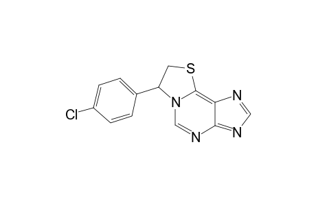 7-(4-Chloro-phenyl)-7,8-dihydro-thiazolo[2,3-i]purine