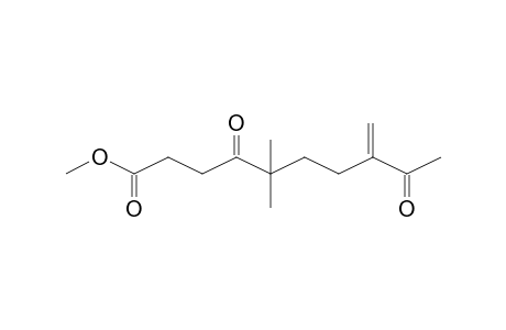 8-Acetyl-5,5-dimethyl-4-oxo-non-8-enoic acid, methyl ester