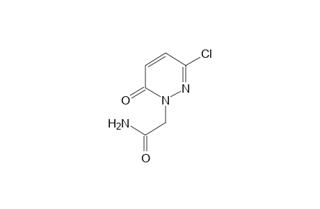 3-chloro-6-oxo-1(6H)-pyridazineacetamide