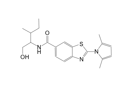 6-benzothiazolecarboxamide, 2-(2,5-dimethyl-1H-pyrrol-1-yl)-N-[(1S,2S)-1-(hydroxymethyl)-2-methylbutyl]-