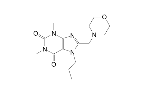 1,3-dimethyl-8-(4-morpholinylmethyl)-7-propyl-3,7-dihydro-1H-purine-2,6-dione