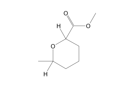 6-METHYLTETRAHYDROPYRAN-2-CARBOXYLIC ACID, METHYL ESTER