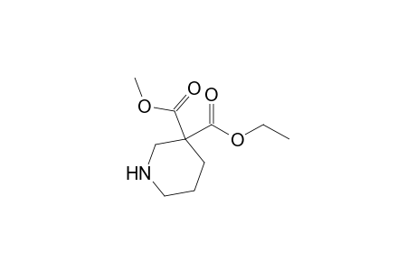 Ethyl methyl piperidine-3,3-dicarboxylate