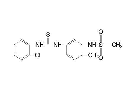 2'-chloro-3-methanesulfonamido-4-methylthiocarbanilide