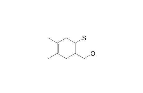 1,2-Dimethyl-4-(hydroxymethyl)cyclohexen-5-thiol