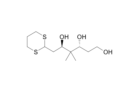 (3R,5R)-6-(1,3-dithian-2-yl)-4,4-dimethyl-hexane-1,3,5-triol