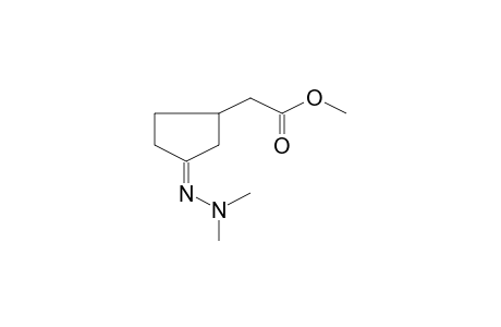 [3-(Dimethyl-hydrazono)-cyclopentyl]-acetic acid, methyl ester