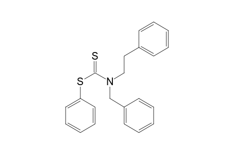 Benzyl-phenethyl-dithiocarbamic acid phenyl ester