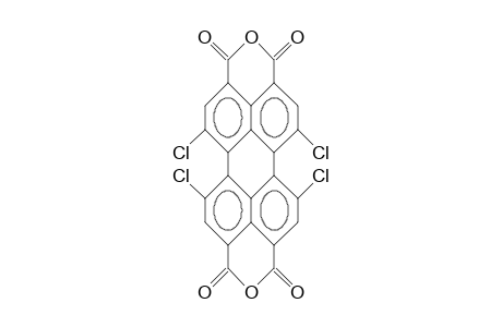 5,6,12,13-Tetrachloro-perylo(3,4-cd:9,10-c'd')dipyran-1,3,8,10-tetrone