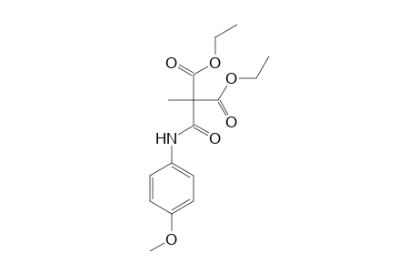 Diethyl 2-[(4-methoxyanilino)carbonyl]-2-methylmalonate