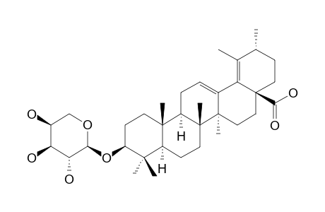 3-BETA-[(ALPHA-L-ARABINOPYRANOSYL)-OXY]-URS-12,18-DIEN-28-OIC-ACID