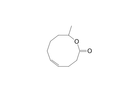 9-Methyl-(E)-4-decen-9-olide