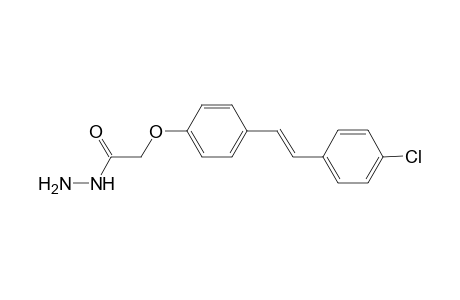 E-4-Chloro-4'-hydrazinocarbonylmethoxy-stilbene