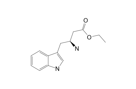 rac-3-Amino-4-(1H-3-indolyl)butanoic acid ethyl ester