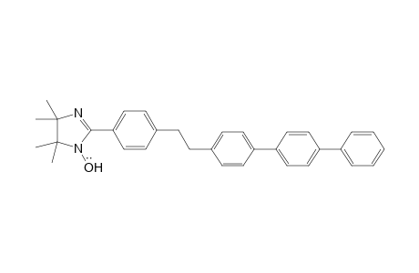4,4,5,5-Tetramethyl-2-[4-(2-[1,1';4',1"]-terphenyl-4-ylethyl)phenyl]-4,5-dihydro-1H-imidazole 1-oxyl