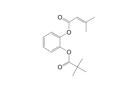 1,2-Benzenediol, o-(3-methylbut-2-enoyl)-o'-(pivaloyl)-