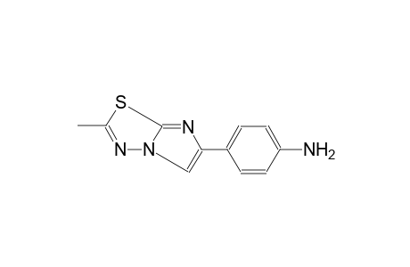 4-(2-Methylimidazo[2,1-b][1,3,4]thiadiazol-6-yl)aniline