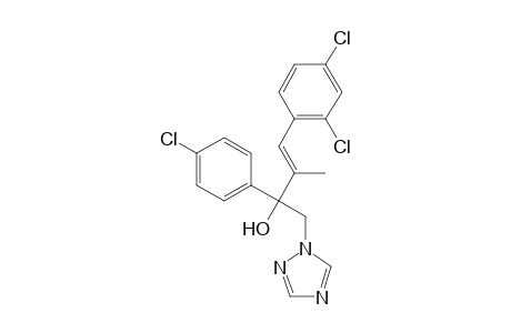 1H-1,2,4-Triazole-1-ethanol, alpha-(4-chlorophenyl)-alpha-[2-(2,4-dichlorophenyl)-1-methylethenyl]-