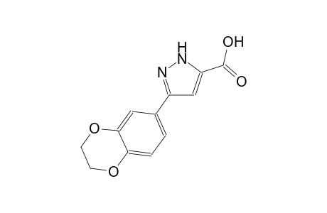 1H-pyrazole-5-carboxylic acid, 3-(2,3-dihydro-1,4-benzodioxin-6-yl)-