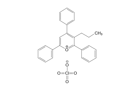 3-propyl-2,4,6-triphenylpyrylium perchlorate