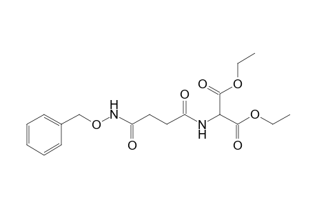 DIETHYL-2-([4-[(BENZYLOXY)-AMINO]-4-OXOBUTANOYL]-AMINO)-MALONATE