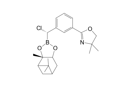 2-{3-[(S)-Chloro-((S)-2,9,9-trimethyl-3,5-dioxa-4-bora-tricyclo[6.1.1.0*2,6*]dec-4-yl)-methyl]-phenyl}-4,4-dimethyl-4,5-dihydro-oxazole