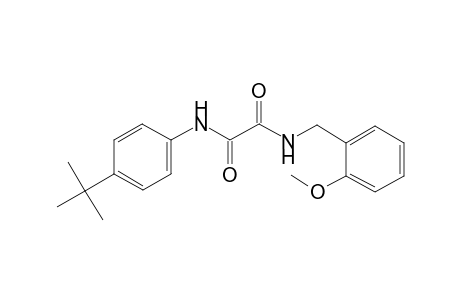 Oxamide, N-(4-tert-butylphenyl]-N'-(2-methoxybenzyl)-